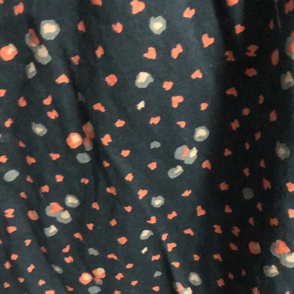 Vintage Levi’s 100% Cotton Button Front Mini Tank Dress in Navy and Pink Petal - Picture 13 of 13